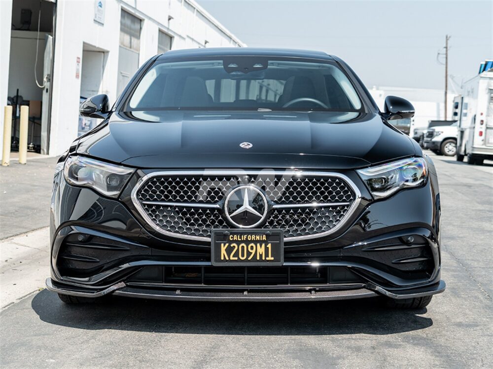RW Carbon Mercedes W214 E350 E450 RWS Carbon Fiber Front Lip - Image 4