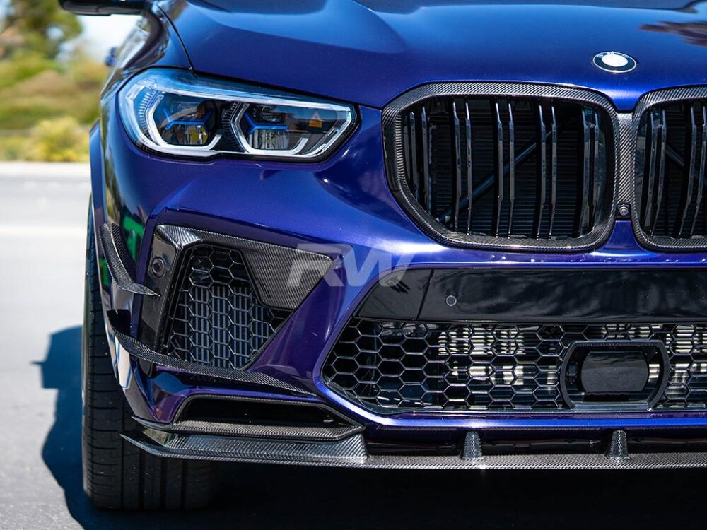 RW Carbon RW Carbon BMW F87 M2 Competition Carbon Fiber Canards - Image 4