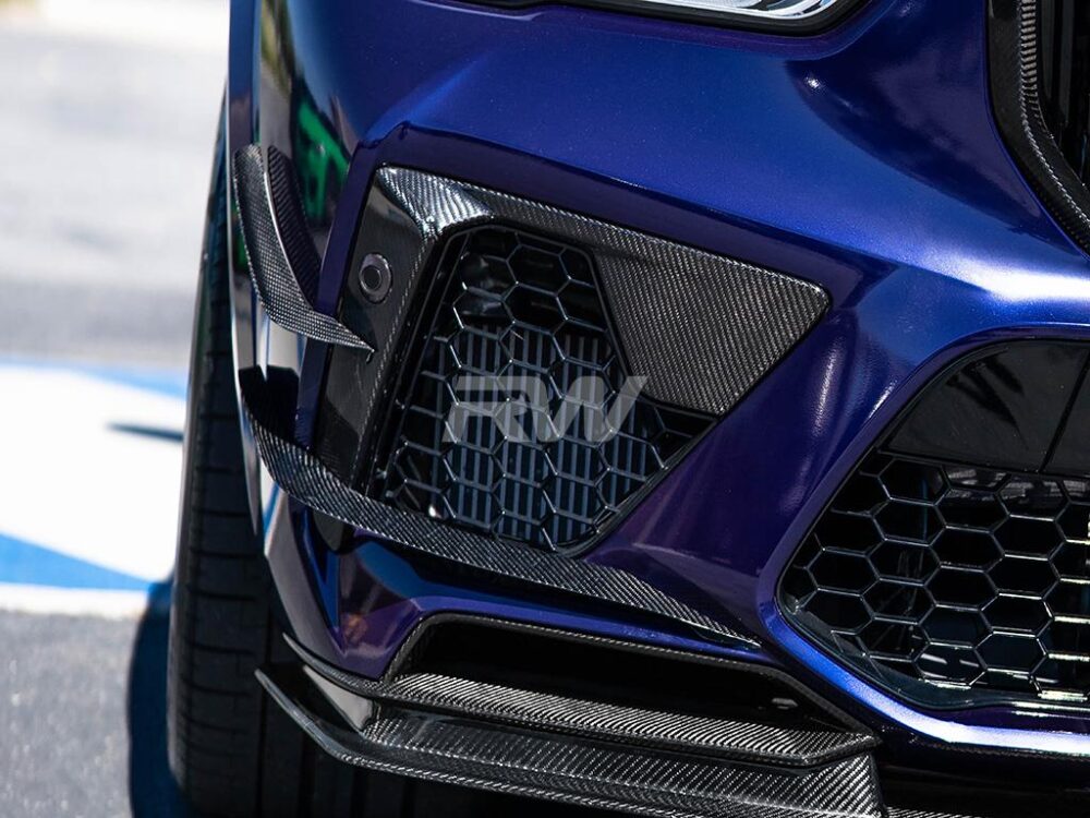 RW Carbon RW Carbon BMW F87 M2 Competition Carbon Fiber Canards - Image 3