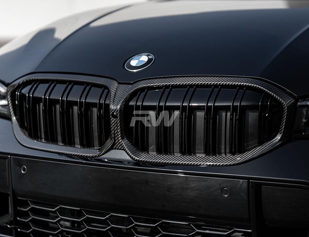 RW Carbon RW Carbon BMW G01 X3 G02 X4 LCI Carbon Fiber Grille Surround