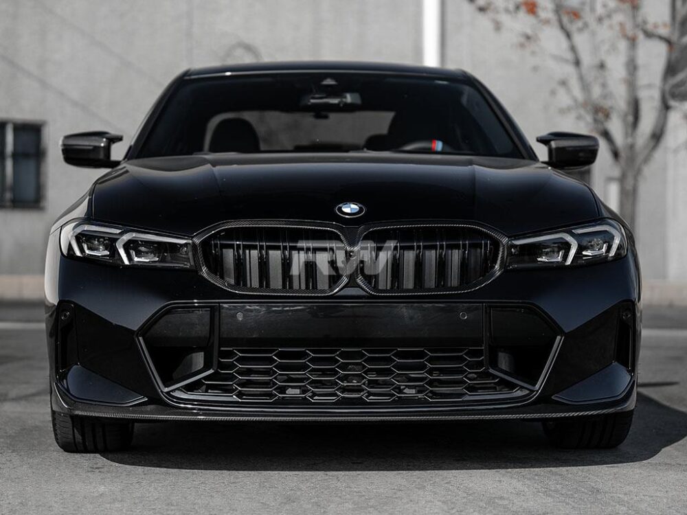 RW Carbon RW Carbon BMW G01 X3 G02 X4 LCI Carbon Fiber Grille Surround - Image 3