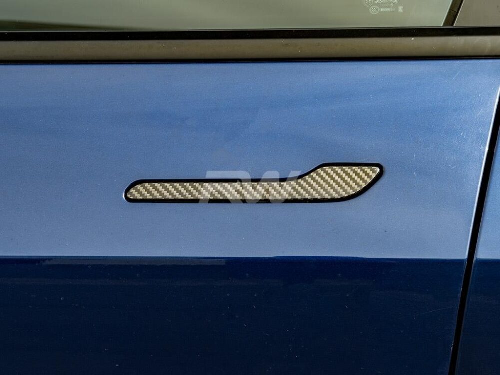 RW Carbon Tesla Model 3 / Y Carbon Fiber Door Handle Covers - Image 5