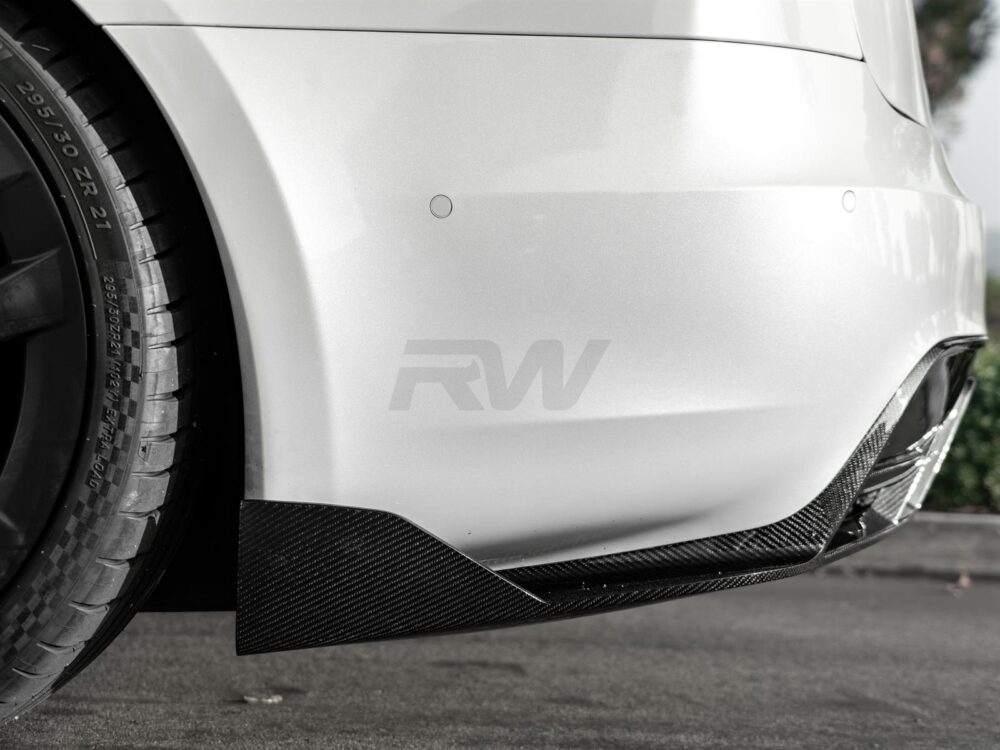 RW Carbon Tesla Model S / Plaid Carbon Fiber Rear Diffuser - Image 11