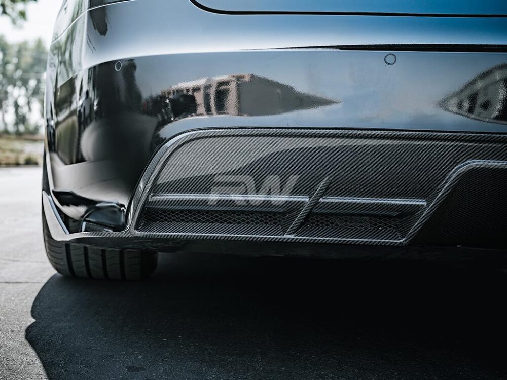 RW Carbon Tesla Model S / Plaid Carbon Fiber Rear Diffuser - Image 9
