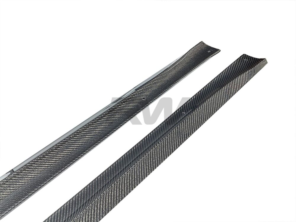 RW Carbon Tesla Model S / Plaid Carbon Fiber Side Skirt Extensions - Image 14