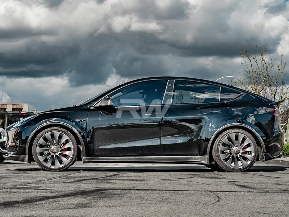 RW Carbon Tesla Model Y Carbon Fiber Wheel Arches - Image 2