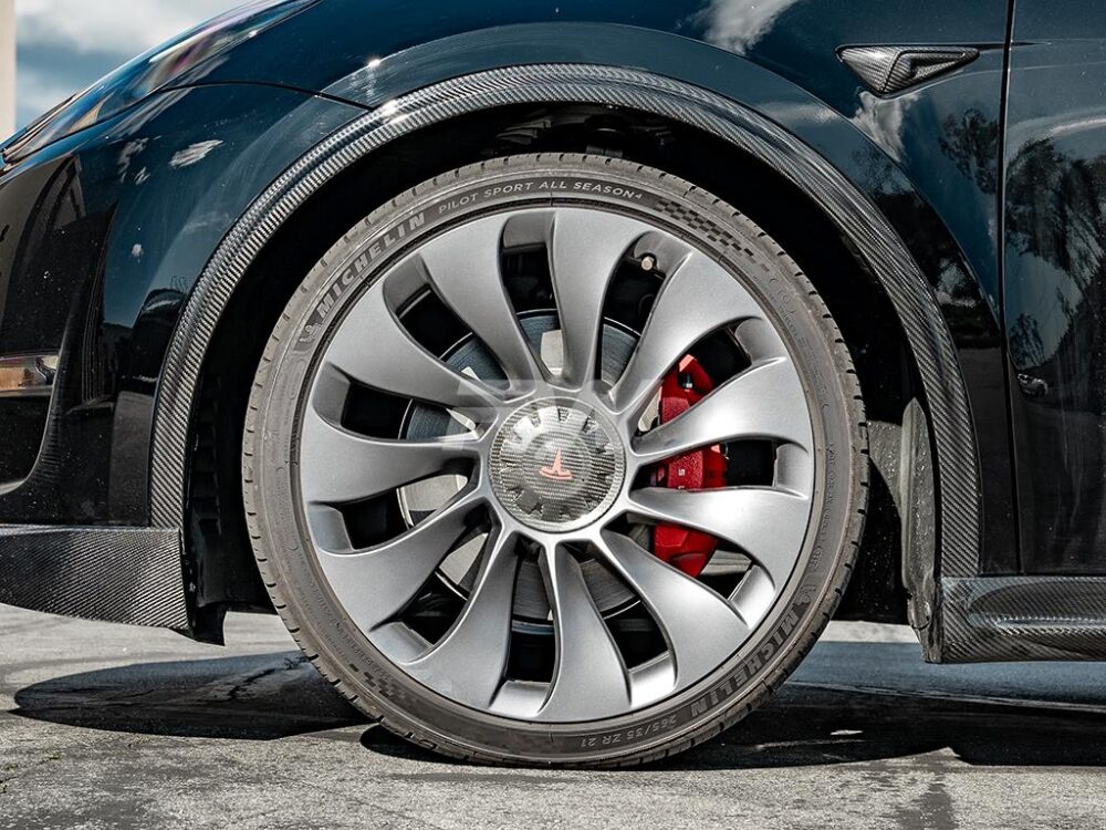 RW Carbon Tesla Model Y Carbon Fiber Wheel Arches