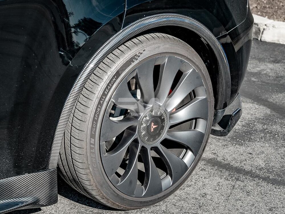 RW Carbon Tesla Model Y Carbon Fiber Wheel Arches - Image 3