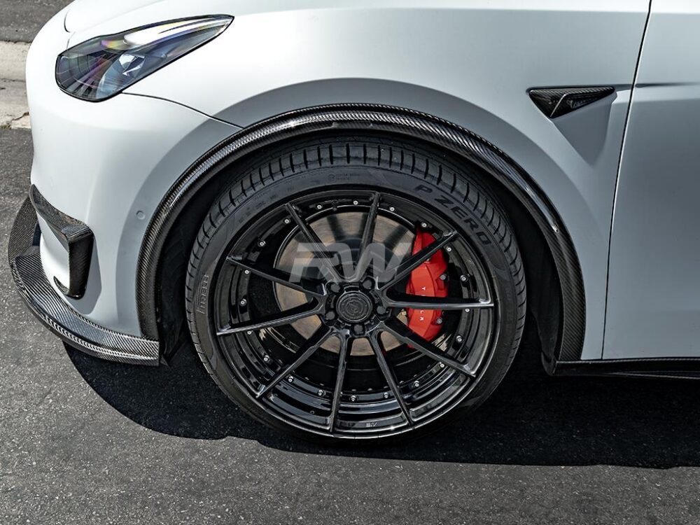 RW Carbon Tesla Model Y Carbon Fiber Wheel Arches - Image 5