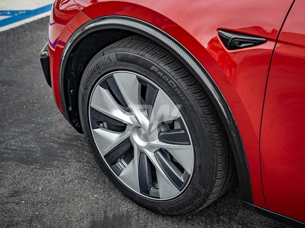 RW Carbon Tesla Model Y Carbon Fiber Wheel Arches - Image 8
