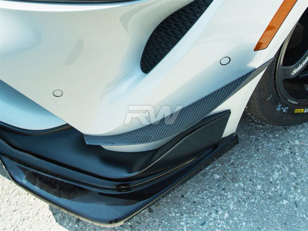 RW Carbon Toyota Supra A90 Carbon Fiber Canards - Image 3