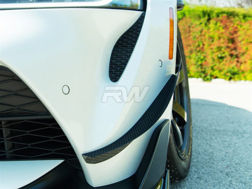 RW Carbon Toyota Supra A90 Carbon Fiber Canards - Image 2