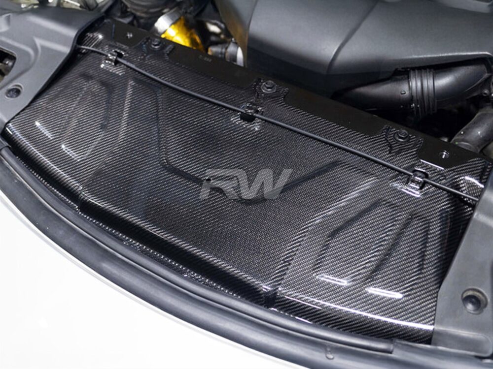 RW Carbon Toyota Supra A90 Carbon Fiber Cooling Shroud - Image 3