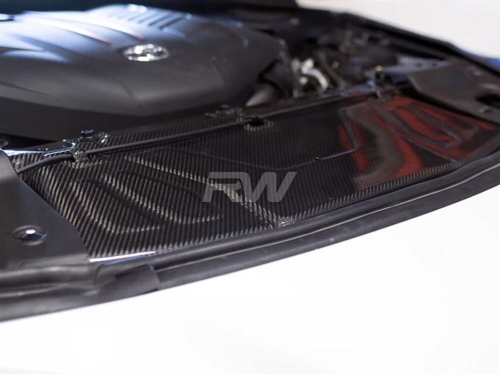 RW Carbon Toyota Supra A90 Carbon Fiber Cooling Shroud - Image 2