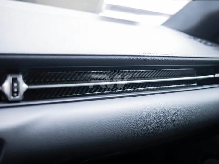 RW Carbon Toyota Supra A90 Carbon Fiber Interior Vent Trim