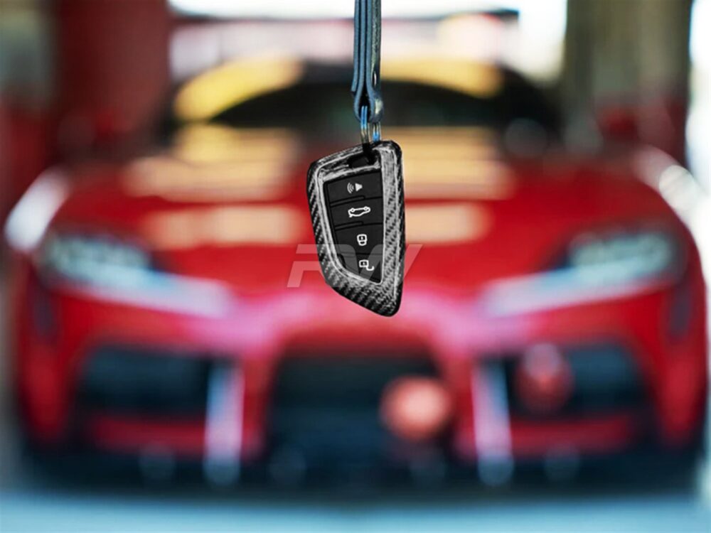 RW Carbon Toyota Supra A90 Carbon Fiber Key Case