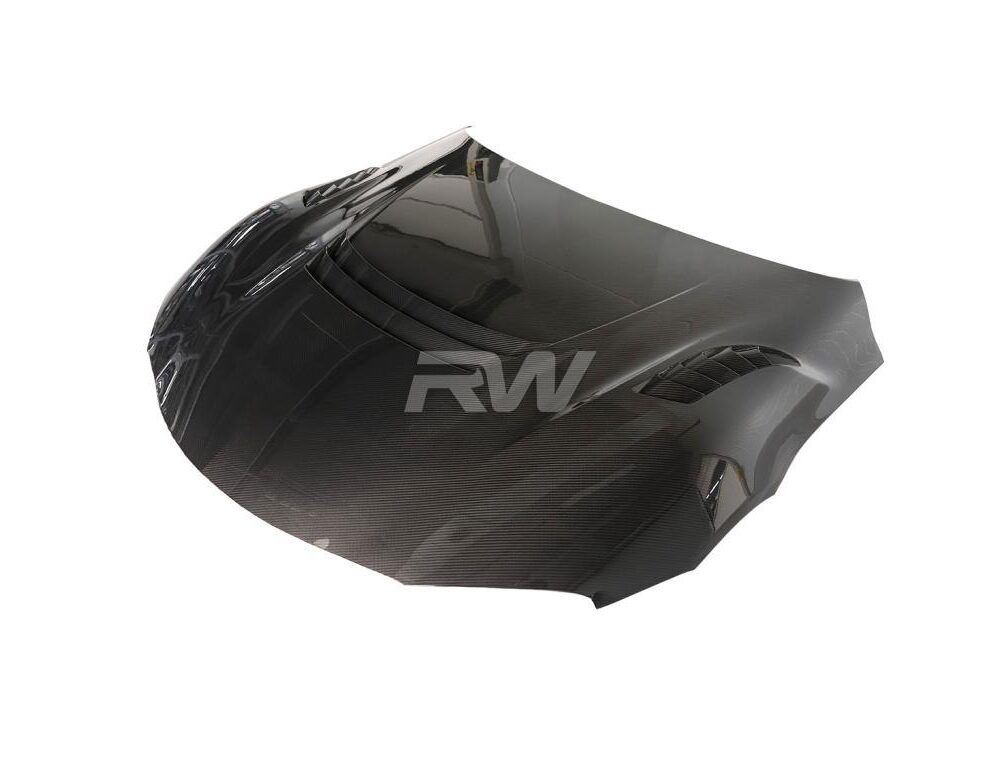 RW Carbon Toyota Supra A90 Dry Carbon Fiber Hood