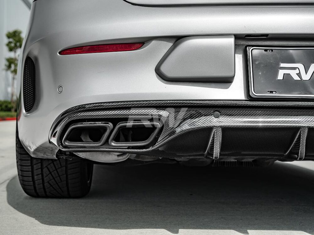 RW Carbon Mercedes W205 C63/C63S Coupe CF Diffuser - Image 3
