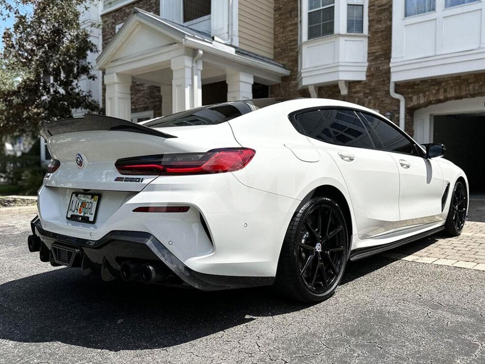 RW Carbon BMW G16/F93 M8 Gran Coupe CF Side Skirt Extensions - Image 8