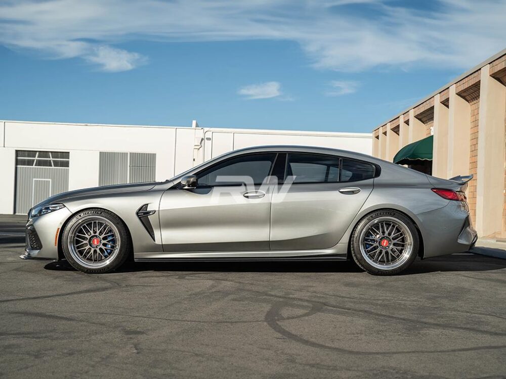 RW Carbon BMW G16/F93 M8 Gran Coupe CF Side Skirt Extensions - Image 5