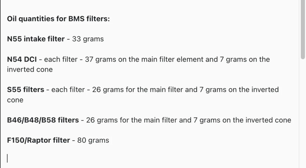 Replacement BMS S55/Q50/Q60 Performance Intake Filters, No Hardware (Pair) (1053) - Image 2
