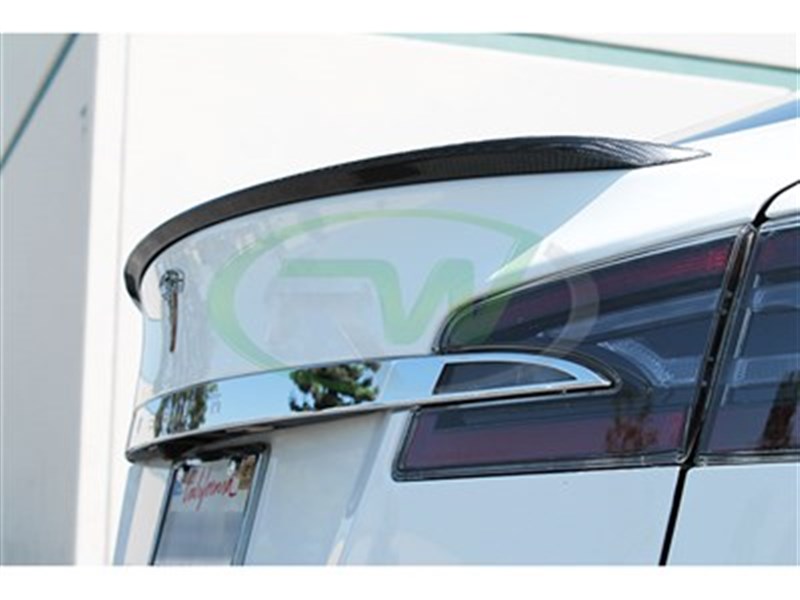RW Carbon Tesla Model S Carbon Fiber Trunk Spoiler