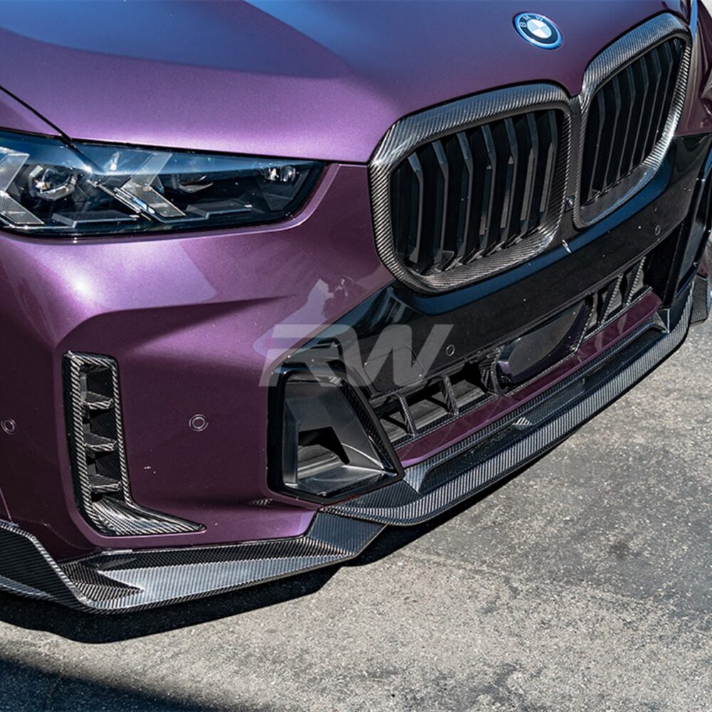 RW Carbon BMW G05 X5 LCI DTM Carbon Fiber Front Lip