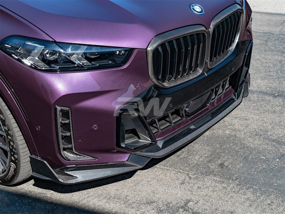 RW Carbon BMW G05 X5 LCI DTM Carbon Fiber Front Lip