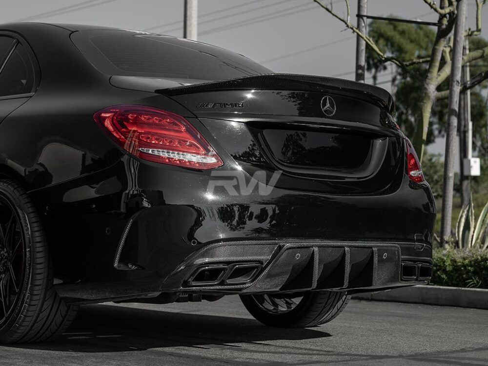 RW Carbon Mercedes W205 C63/C63S AMG DTM CF Diffuser