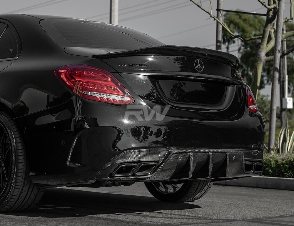 RW Carbon Mercedes W205 C63/C63S AMG DTM CF Diffuser