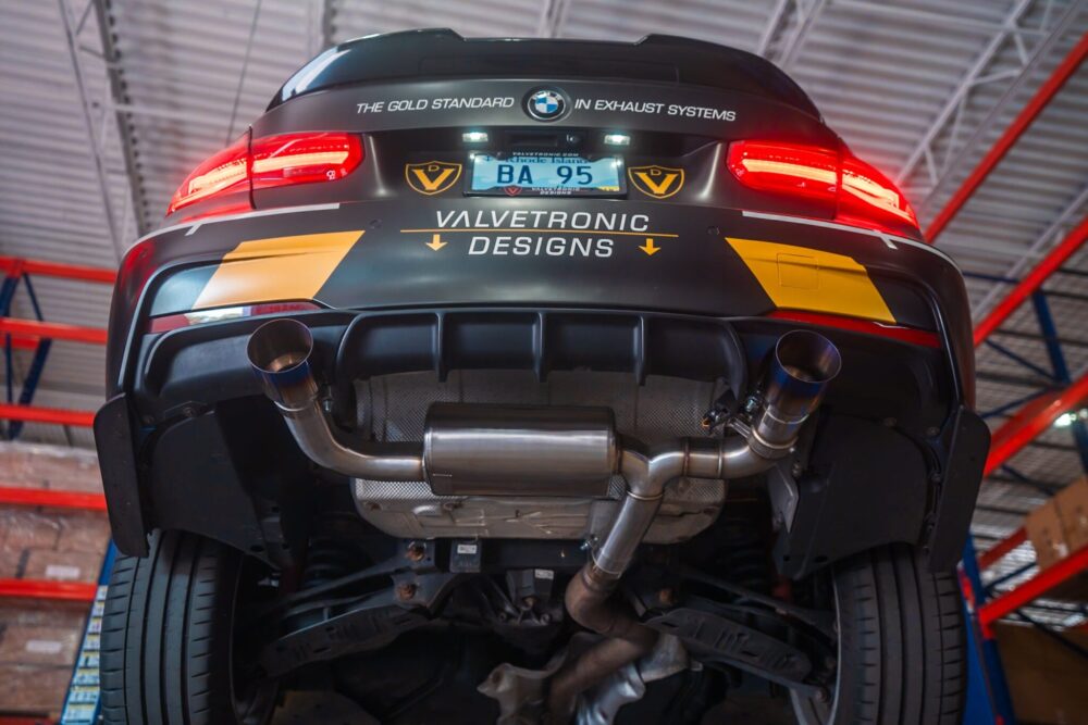 Valvetronic Designs BMW F30 / F22 / F36 / F32 Valved Sport Exhaust System (Axleback) F chassis - Image 13