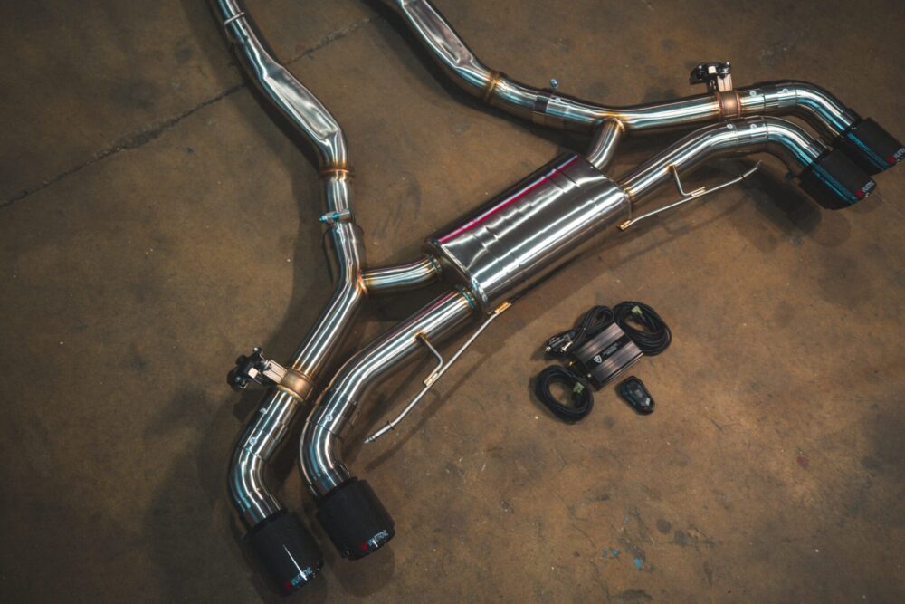 Valvetronic Designs BMW X5M / X6M F95 / F96 Valved Sport Exhaust System - Image 2
