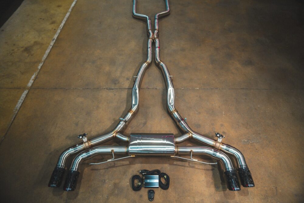 Valvetronic Designs BMW X5M / X6M F95 / F96 Valved Sport Exhaust System - Image 31