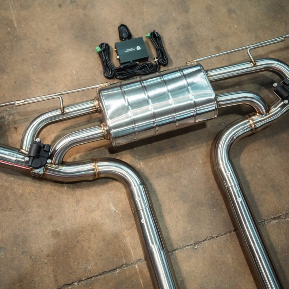 Alternative view of Valvetronic Designs BMW X5/X6 G05 40i Valved Sport Exhaust System