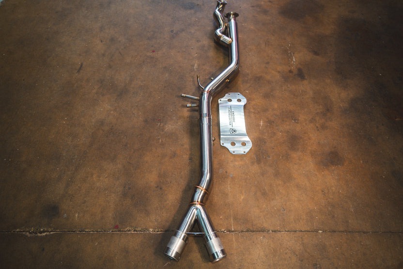 Alternative view of Valvetronic Designs Bmw G8x M3 / M4 Valved Sport Exhaust System