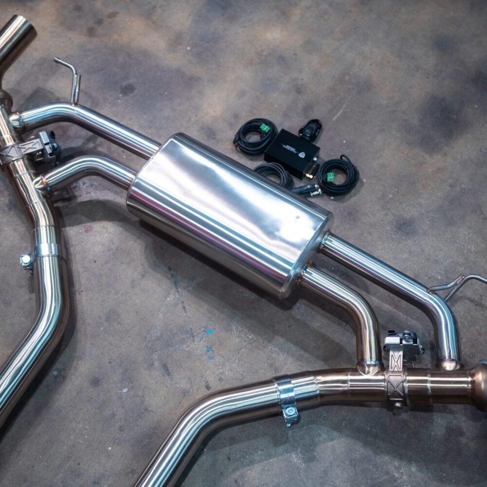 Alternative view of Valvetronic Designs Bmw X7 G07 40i Valved Sport Exhaust System