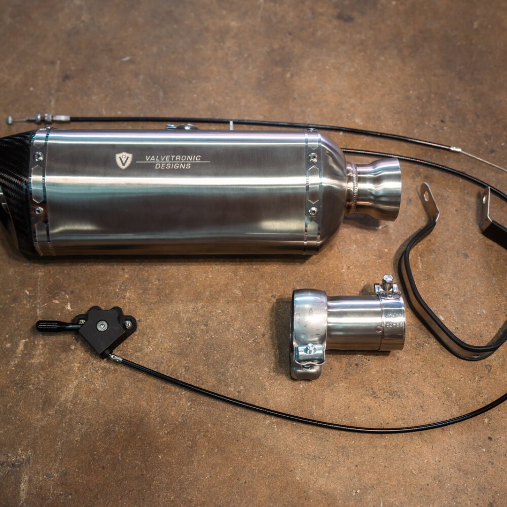 Valvetronic Designs Motorcycle Valved Muffler
