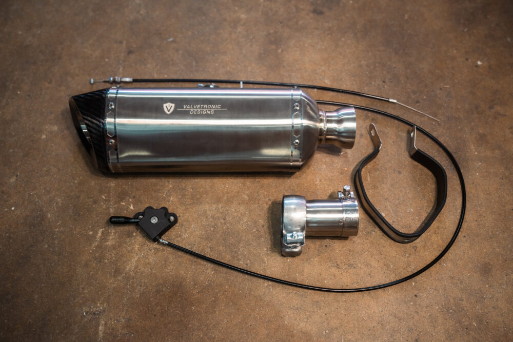 Valvetronic Designs Motorcycle Valved Muffler
