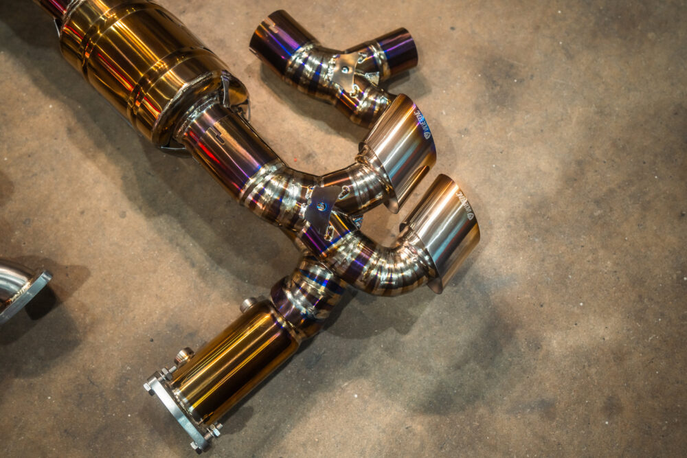 Valvetronic Designs Valved Race Exhaust System for Porsche 911 Turbo 991.1 / 991.2 - Image 3