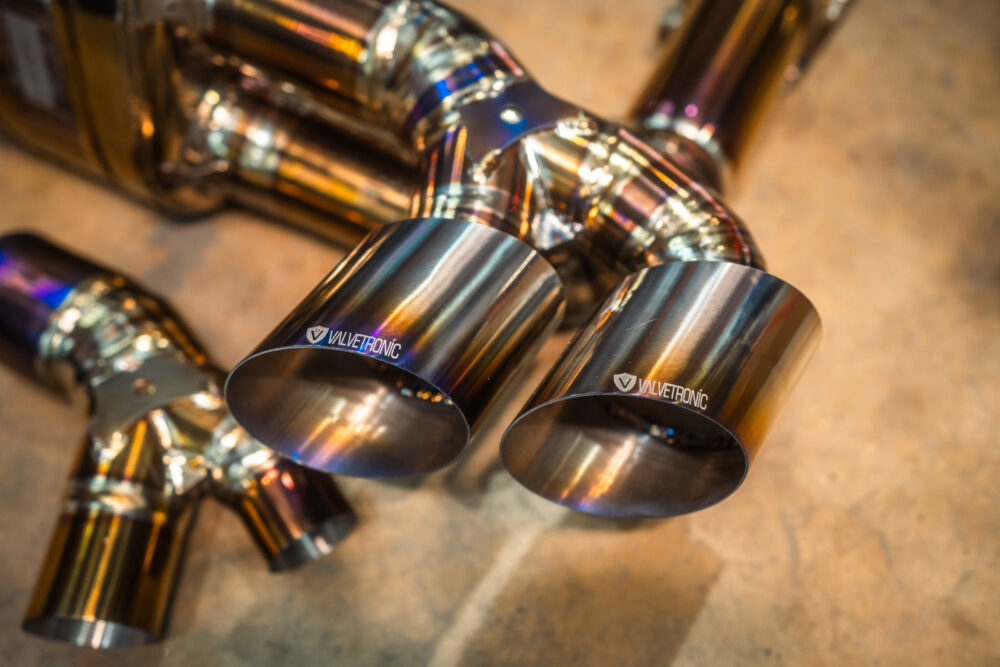 Valvetronic Designs Valved Race Exhaust System for Porsche 911 Turbo 991.1 / 991.2 - Image 4