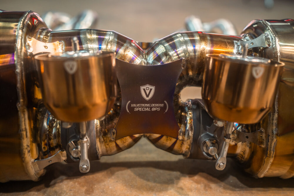 Valvetronic Designs Valved Race Exhaust System for Porsche 911 Turbo 991.1 / 991.2 - Image 5