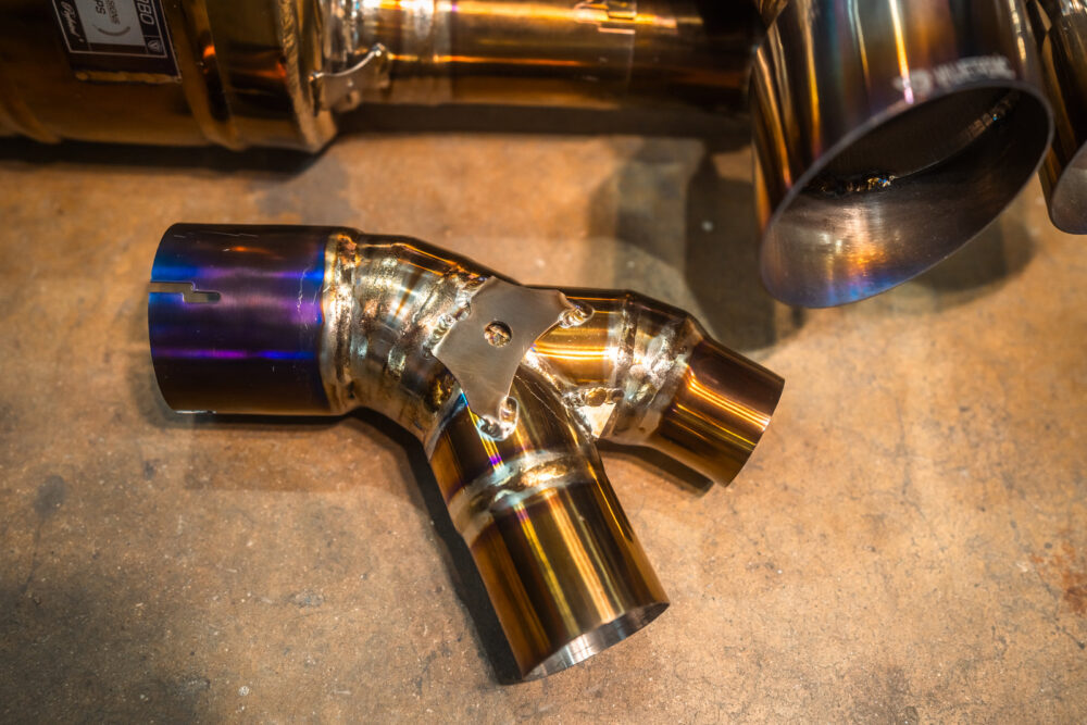 Valvetronic Designs Valved Race Exhaust System for Porsche 911 Turbo 991.1 / 991.2 - Image 9