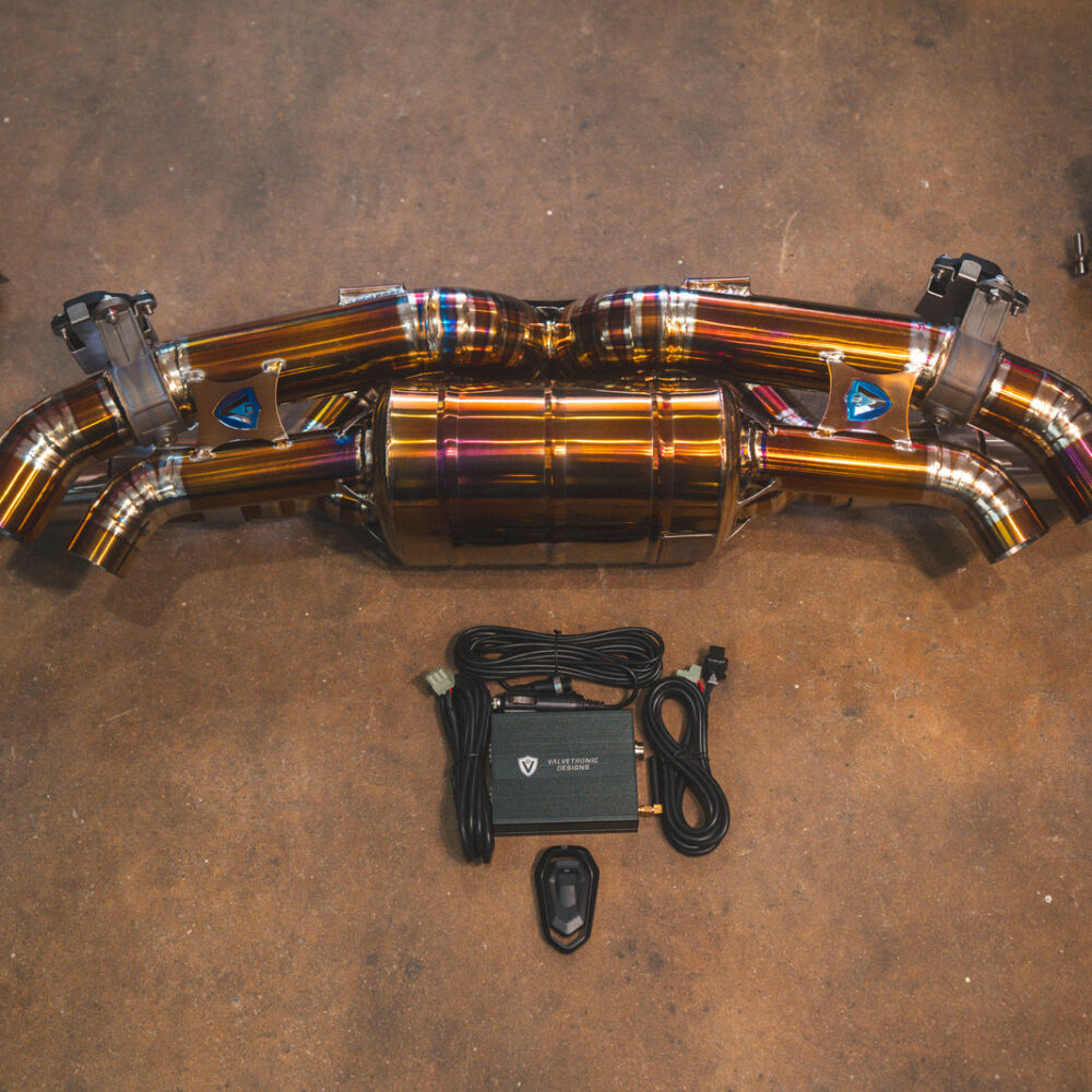 Valvetronic Designs Valved Sport Exhaust System for Porsche 992 Carrera / Turbo