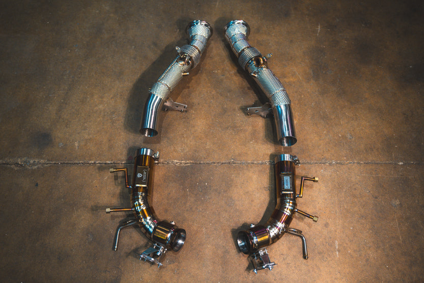 Alternative view of Valvetronic Designs Ferrari 296 GTB/GTS Sport Exhaust Package