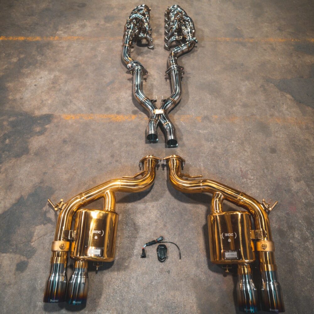 Valvetronic Designs Ferrari 599 RACE F1 Valved Exhaust System