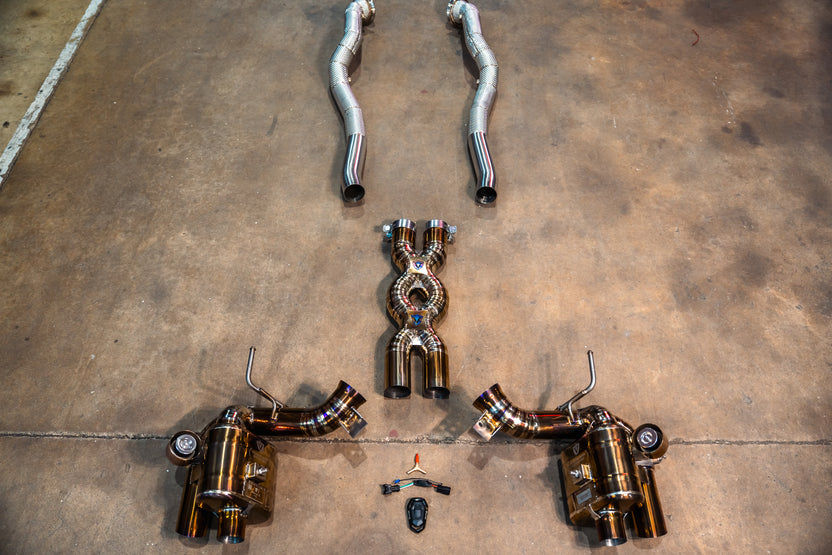 Valvetronic Designs Ferrari F12 / 812 Valved Sport Exhaust System