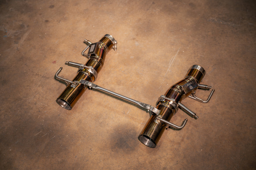 Alternative view of Valvetronic Designs Ferrari SF90 RACE F1 Exhaust System