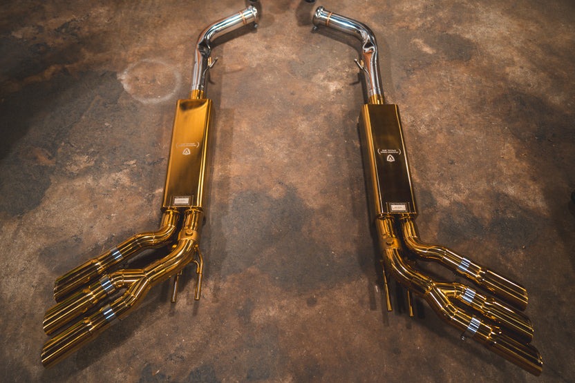 Alternative view of Valvetronic Designs Mercedes Benz G-wagon 463A / 464 Valved Sport Exhaust System