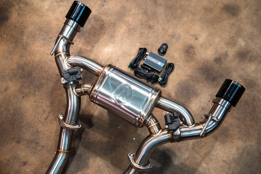 Alternative view of Valvetronic Designs Nissan Z Valved Sport Exhaust System