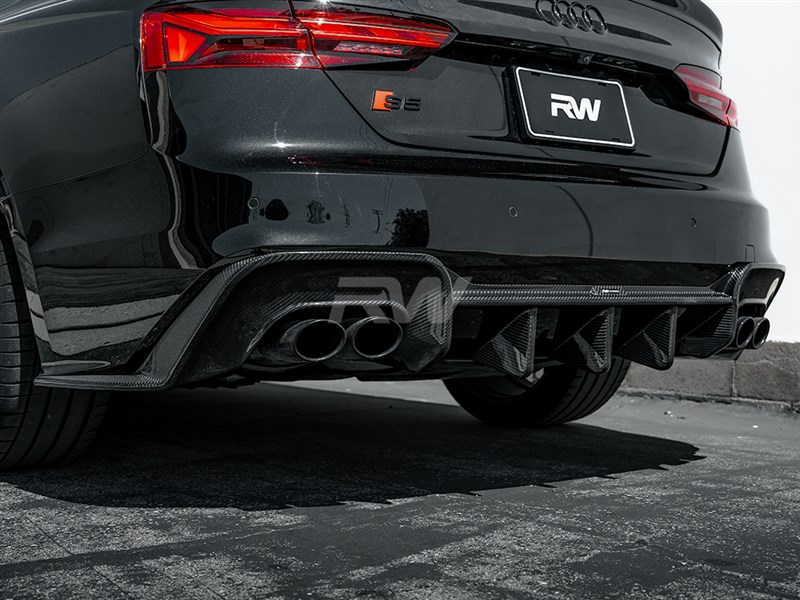 RW Carbon Audi A5 S-Line S5 Coupe/Sportback CF Diffuser